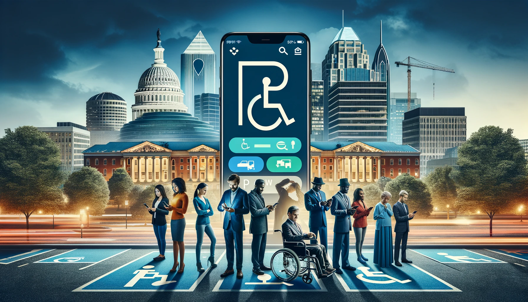 Enhancing Mobility for All: Accessible Parking Apps Reshape Urban Landscapes in Washington D.C. and Michigan