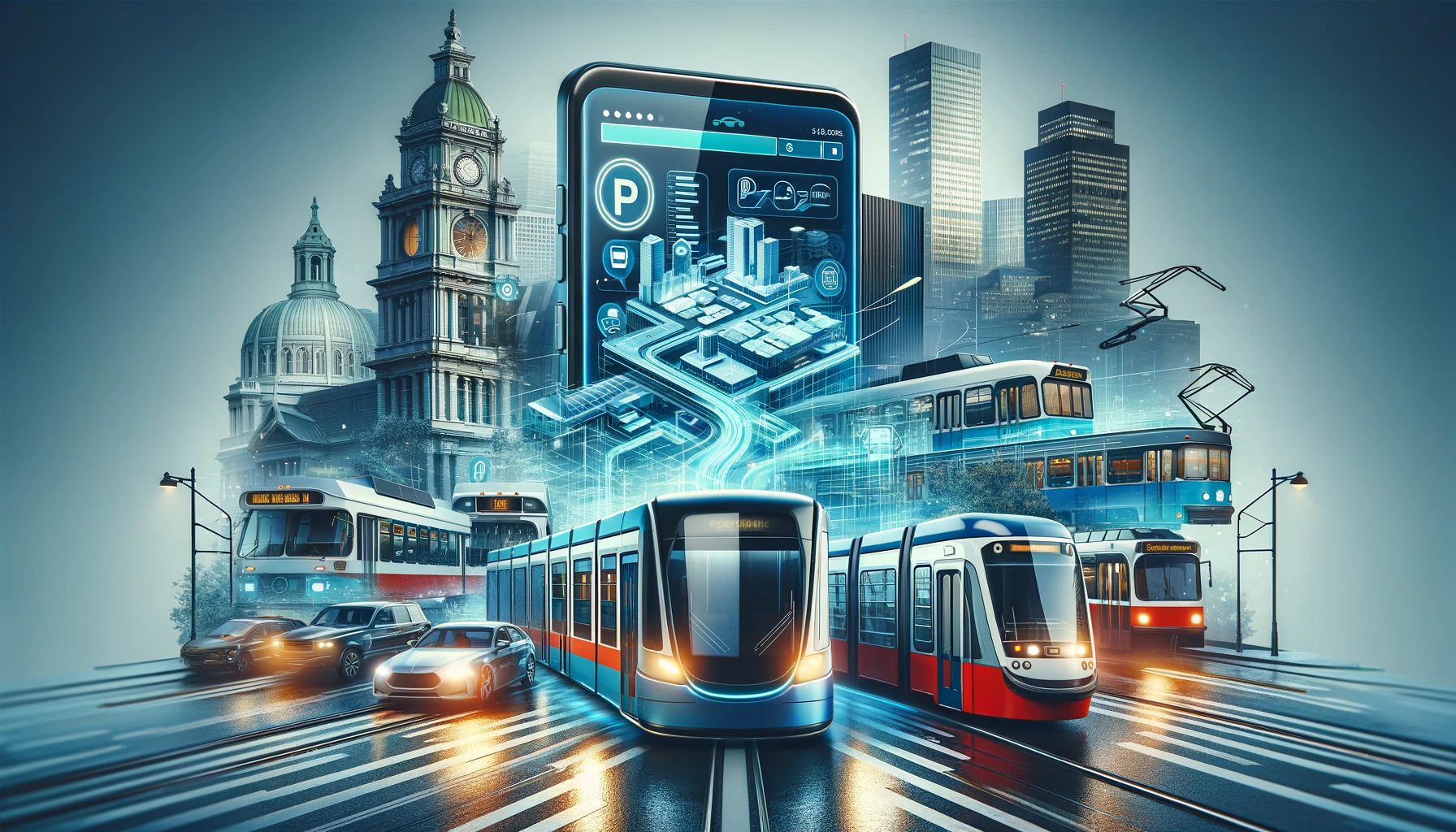 Seamless Urban Mobility: How Parking Apps and Public Transportation are Transforming Boston and Vienna