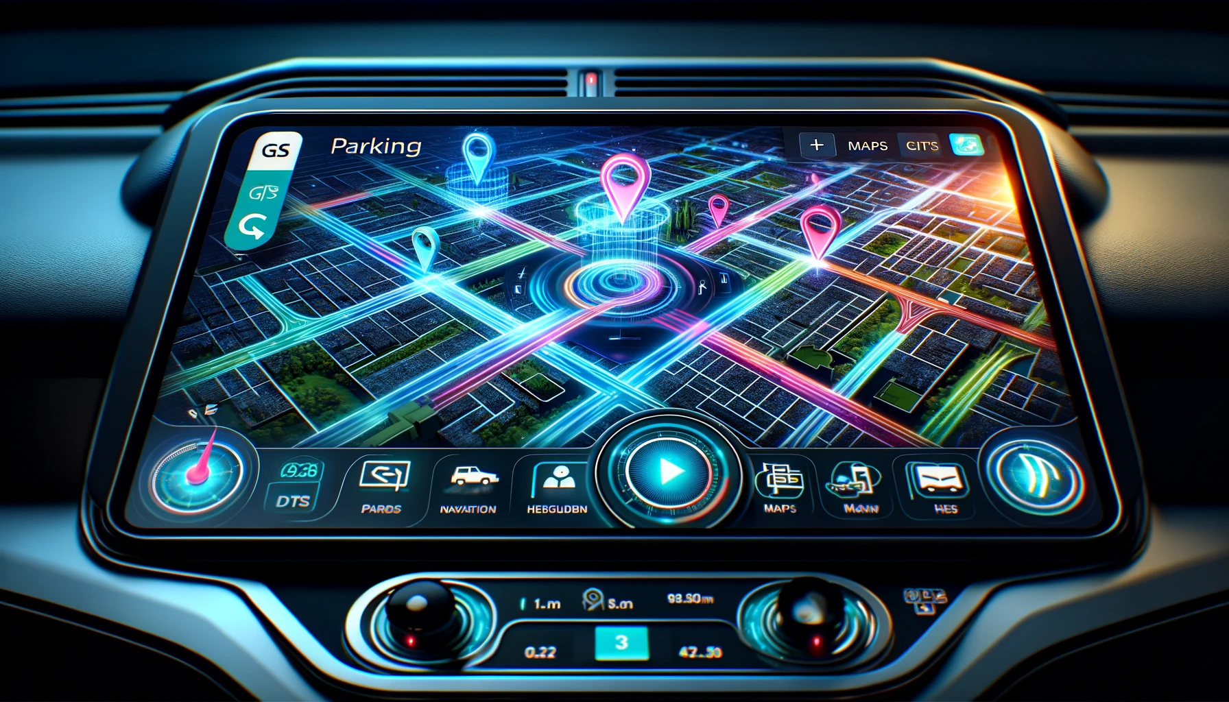 Navigating with Ease: The Synergistic Role of GPS and Maps in Streamlining Parking and Destination Access